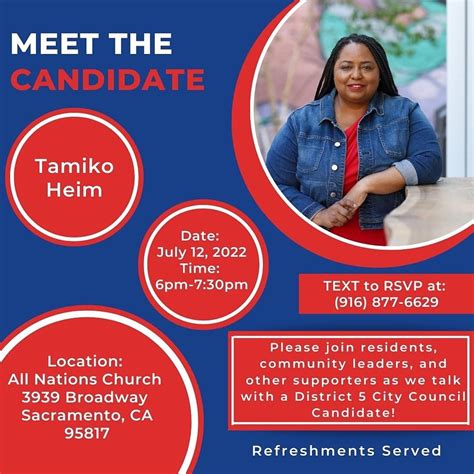 Meet District 5 Candidate Tamiko Heim All Nations Church Of God