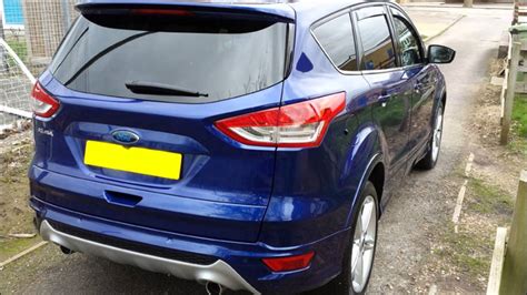 2016 Ford Kuga Blazer Blue Youtube