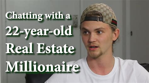Chatting With A 22 Year Old Real Estate Millionaire Youtube