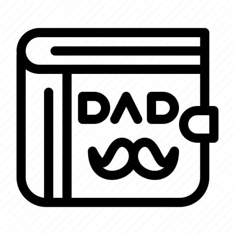 Dad Day Father Fathers Wallet Icon Download On Iconfinder