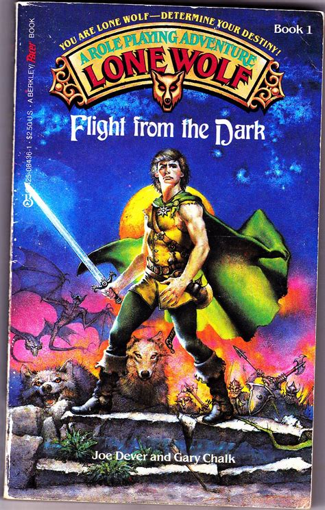 lone wolf 1 flight from the dark by joe dever 1985 paperback book good