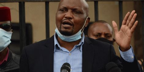 Uhuru finished prophecy of what is going to happen to dp william ruto (shocking!!!) dp ruto allied politicians warn the ig of kenya police| ft senator. Moses Kuria Risks Ties with Ruto Team in New Message to ...