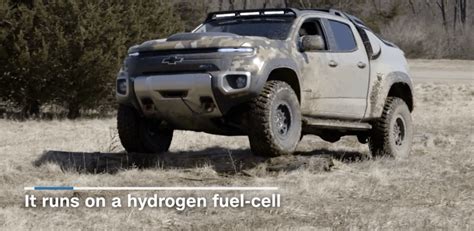 Take A Closer Look At Gms Fuel Cell Chevrolet Colorado Zh2 Built For