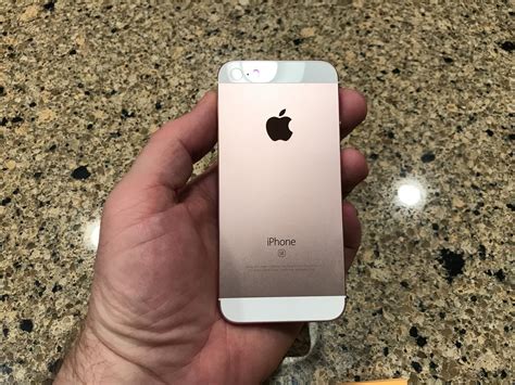 apple iphone se 1st gen 2016 unlocked rose gold 128gb a1723 lrow80901 swappa