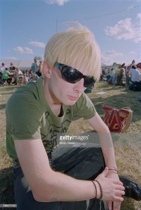 English Musician And Singer Thom Yorke Of Rock Band Radiohead Pictured