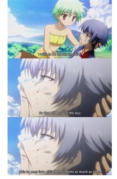 Pin By Mei On Anime And Manga Moments Baka And Test Anime Anime Funny