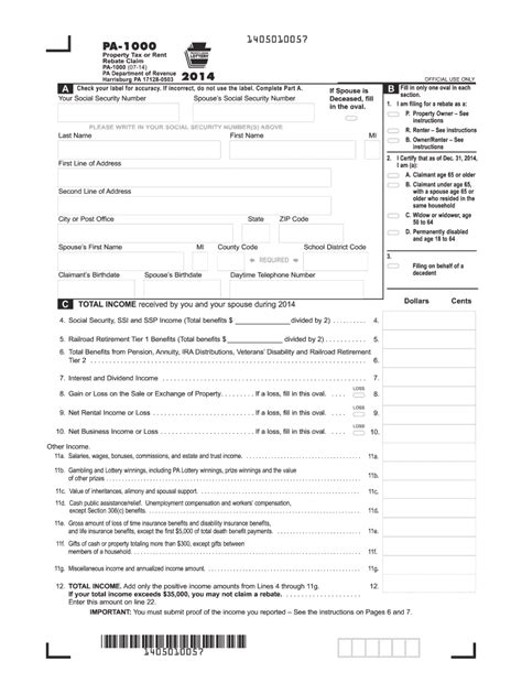 Individual taxpayers requesting a certificate of tax clearance need to provide their name, social security number and their state of residence, and a fee in the amount of there are no state or local sales taxes in delaware and as such, sales tax exemption certificates are not applicable to delaware. 2014 Form PA PA-1000 Fill Online, Printable, Fillable, Blank - PDFfiller
