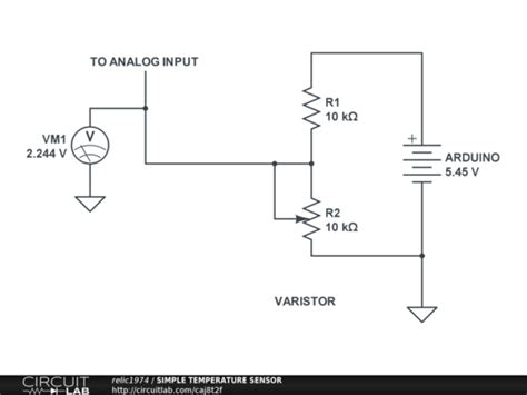 Temperature Sensor Circuit Design