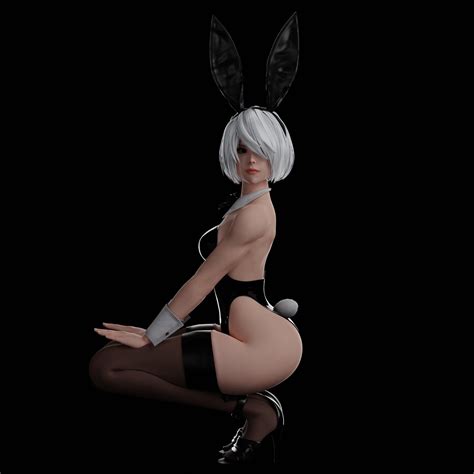 Rule 34 1girls 3d Bunny Ears Bunny Girl Bunny Tail Bunnysuit Nier