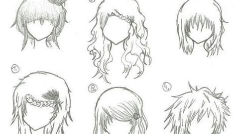 Anime Curly Hairstyles For Girls Female Anime Hairstyles Anime Hair