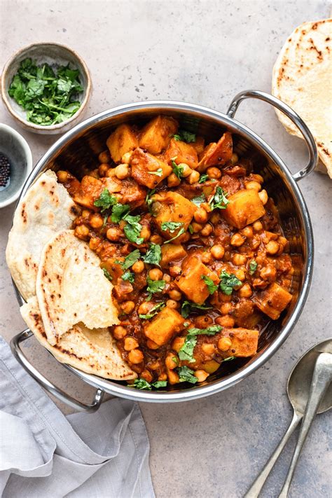 Vegan Potato And Chickpea Curry Cupful Of Kale