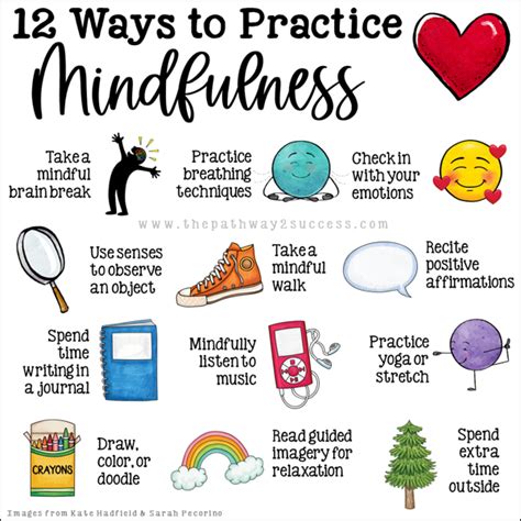 12 Simple Ways To Practice Mindfulness The Pathway 2 Success