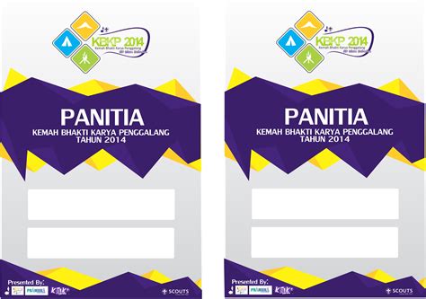 Desain Cocard Panitia Cdr Printable Cards