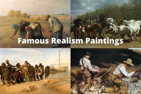 Most Famous Realism Paintings Artst