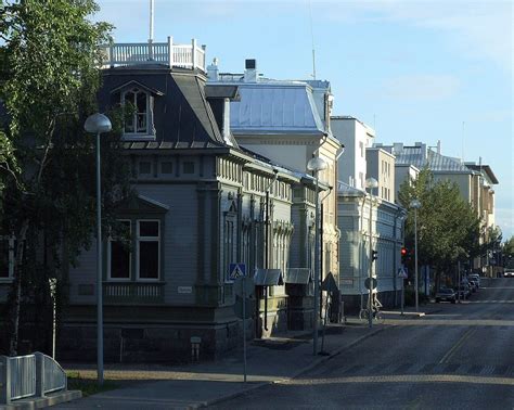Aleksanterinkatu Oulu Oulu Finland Hometown Alley Road Structures