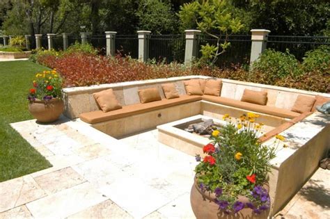 Choosing the right fire pit seating is just as important as the fire pit itself. 40 Best Sunken Patio Fire Pit Ideas for Your Backyard