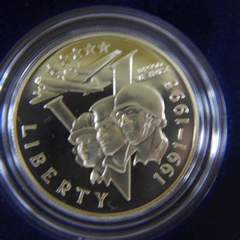 1991 1995 World War Ii 50th Anniversary 3 Piece Set Silver And Gold