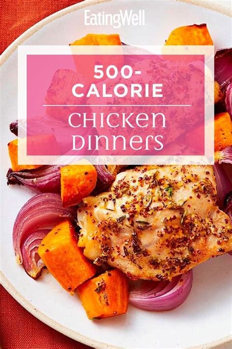 Include high fiber foods as now you are well aware of how fiber for weight loss can be a good option. 500-Calorie Dinners: Chicken | 500 calorie dinners, Healthy supper recipes, Supper recipes