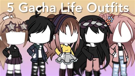 5 Gacha Life Outfit Ideas