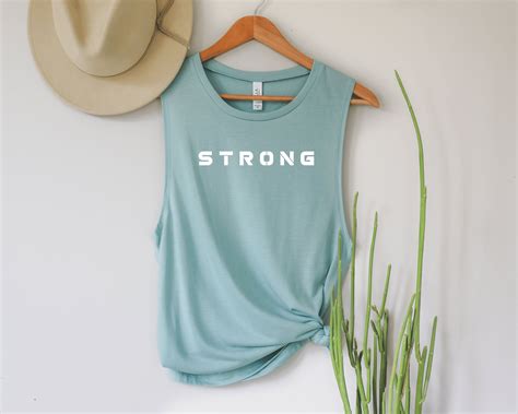 Strong Womens Training Tank Strong Gym Tank Crossfit Etsy Australia