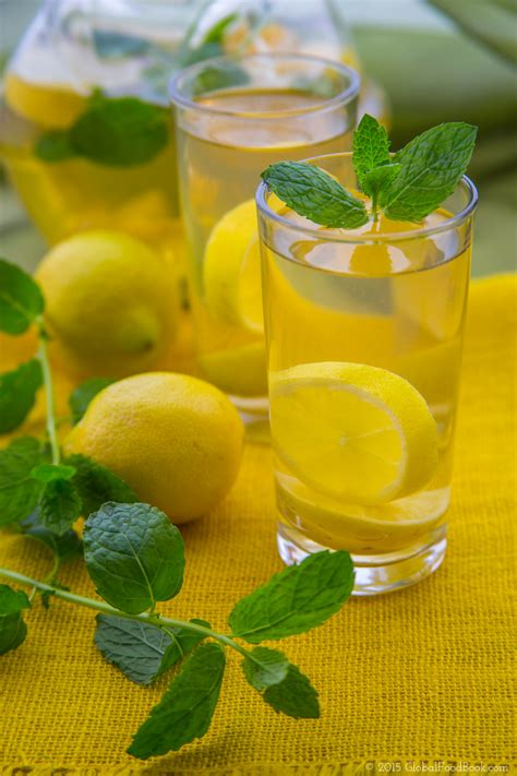 Lemon And Mint Detox Water