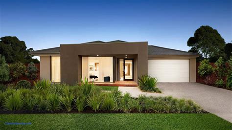 We hope you can inspired by them. Simple One Story Modern House Single Home Designs - House ...
