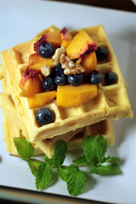 Recipe Redux A Memorable Vacation Meal Belgium Waffles And Fresh
