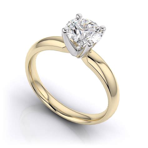 15 Ideas Of Traditional Gold Engagement Rings