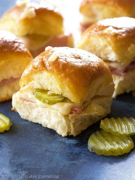 Cuban Sliders Recipe The Girl Who Ate Everything