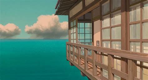 Hd Wallpaper Spirited Away Studio Ghibli Anime Water Built
