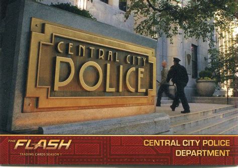 The Flash Season 1 Locations Chase Card L3 Central City Police