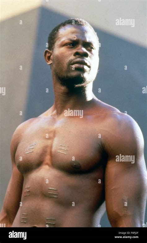 Djimon Hounsou Amistad R Alis Par Steven Spielberg Dreamworks Pictures Photo Stock