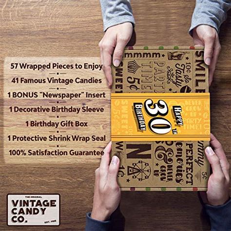 Vintage Candy Co 30th Birthday Retro Candy T Box 1992 Decade