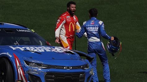 Bubba Wallace Suspended After Heated Altercation With Kyle Larson