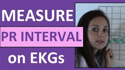 How To Measure A Pr Interval On Ekg Strip How To Interpret Ekgs Youtube