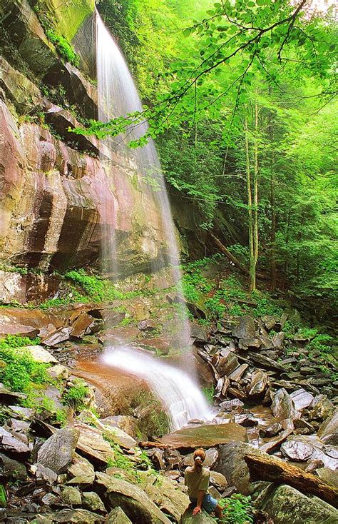 Rainbow Falls Photograph By Alan Lenk Fine Art America