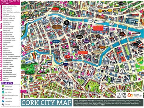 Cork Tourist Map