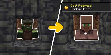Minecraft How To Cure Zombie Villagers Screen Rant