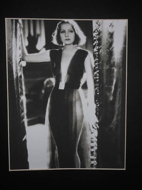 Greta Garbo 1930 Hollywood Actress Semi Nude Photo Matted Ebay