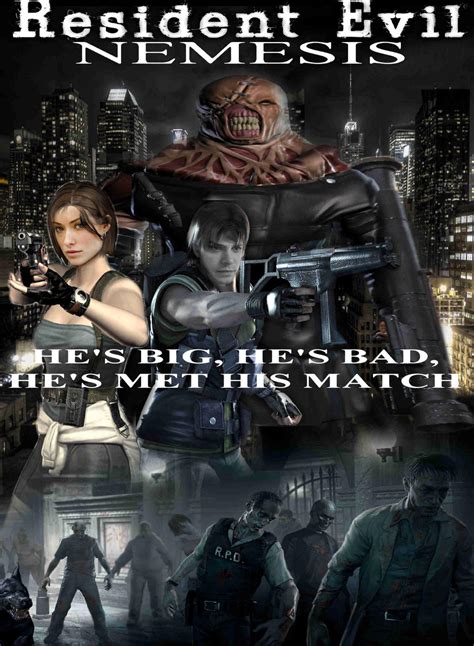Resident Evil 3 Nemesis By Weylandyutanicorp On Deviantart