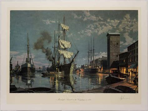 John Stobart Arctic Whaling Cutting In Among The