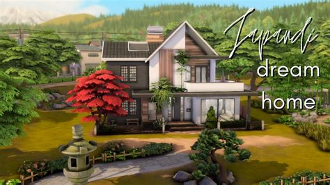 Japandi Dream Home The Sims 4 Speedbuild No Cc And Lets Talk About