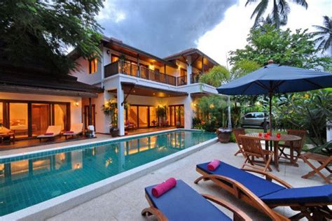 baan jasmine beachside villa is ideal for your vacations dream house exterior tropical houses