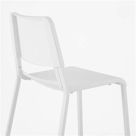 The chair is easy to store when not in use, since you can stack up to 6 chairs on top of each other. TEODORES Chair - white - IKEA Switzerland