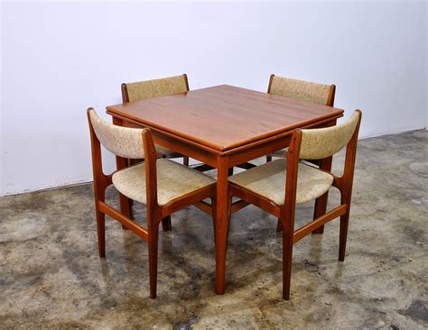 Great savings & free delivery / collection on many items. SELECT MODERN: Set of 4 Danish Modern Teak Dining Chairs