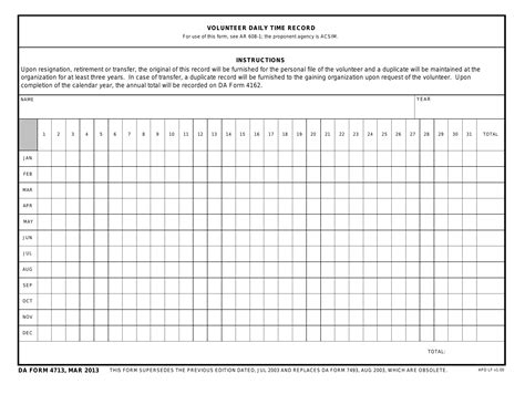 Da Form 4713 ≡ Fill Out Printable Pdf Forms Online