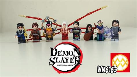 Wm6163 Demon Slayer Minifigures Non Lego Gyokko Hantengu