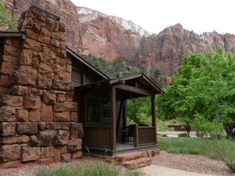 Zion Lodge Cabin Vs Hotel Cabin Photos Collections