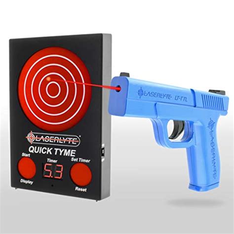 Laserlyte Trainer Target Quick Tyme With 62 Leds That Light Up Laser