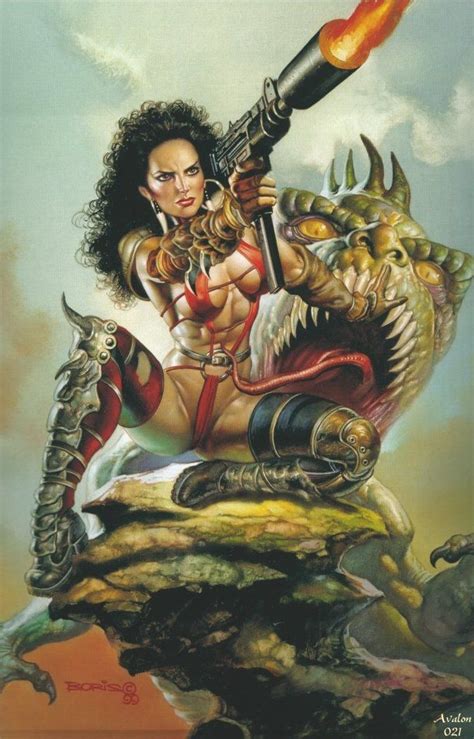 Don T Bother I Ll Pick Off The Small Ones Boris Vallejo Vallejo Julie Bell